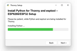 How to Install Python for ESP8266 and ESP32 (With Thonny and esptool)