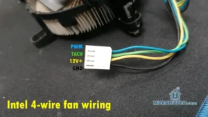Intel 4‑Wire Fan Specification and wiring